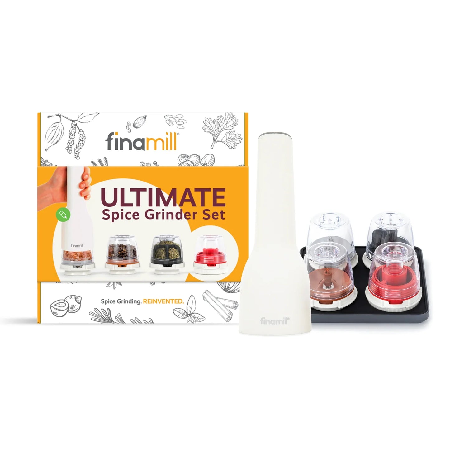 【预订】FinaMill USB充电款研磨器大礼包