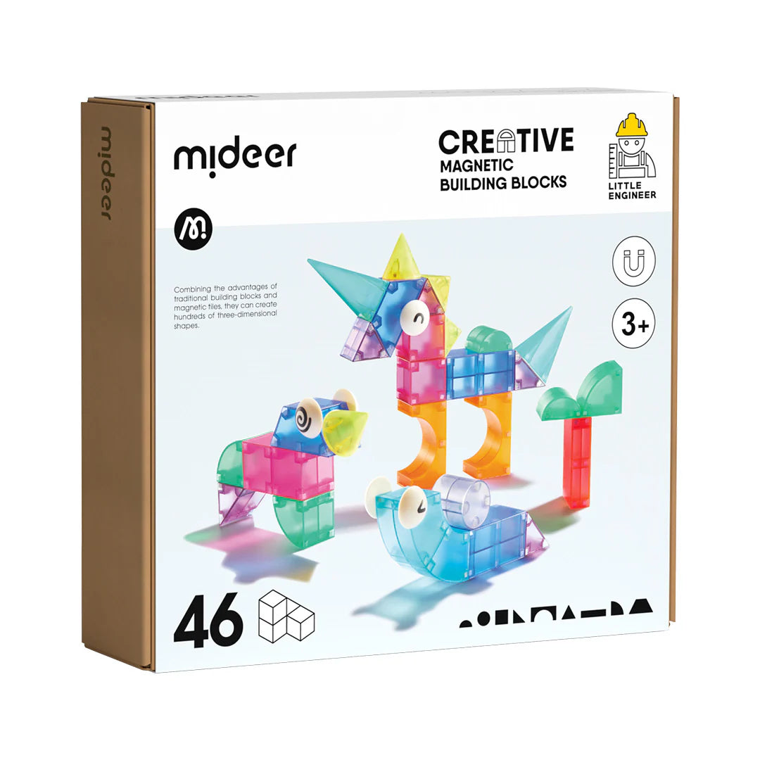 Mideer - Creative Magnetic Building Blocks 46pcs