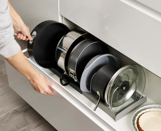 【清仓】Joseph Joseph DrawerStore™ Grey Expanding Cookware Organiser