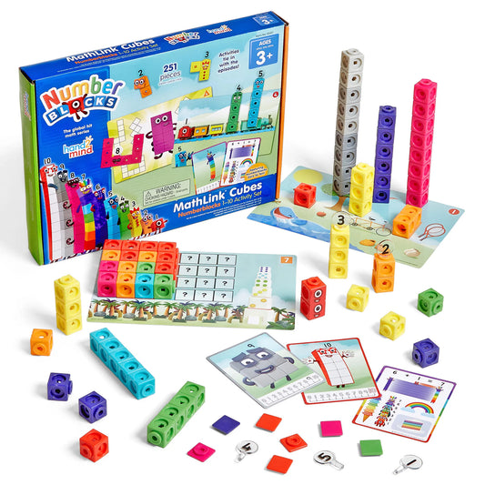 Numberblocks® - MathLink Cubes Activity Set Numberblocks 1-10