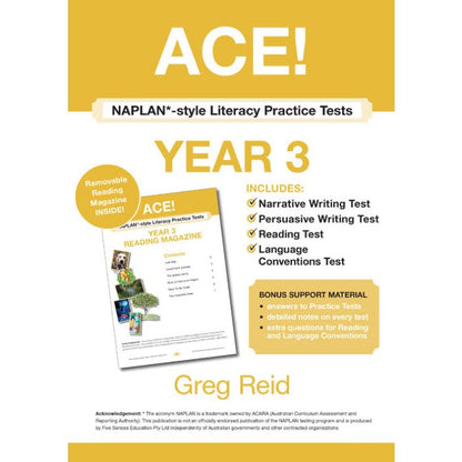 【预订】NAPLAN Preparation Year3