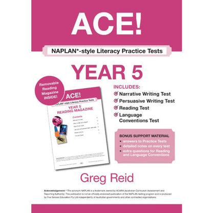 【预订】NAPLAN Preparation Year5