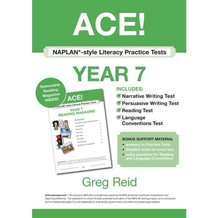 【预订】NAPLAN Preparation Year 7