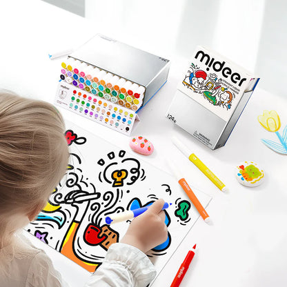 Mideer - Straight Liquid Acrylic Markers 36 Colors