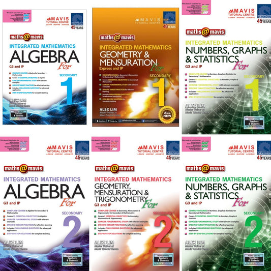 【预订】Maths@Mavis: Integrated Mathematics
