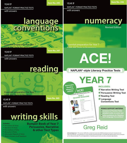 【预订】NAPLAN Preparation Year 7