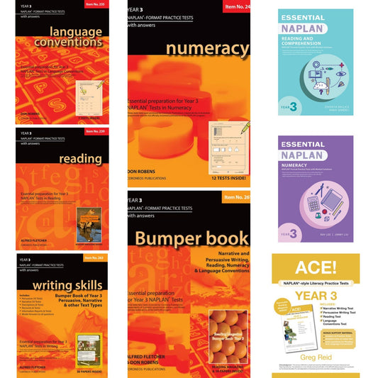 【预订】NAPLAN Preparation Year3