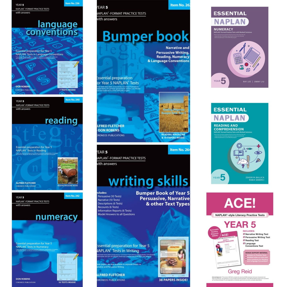 【预订】NAPLAN Preparation Year5