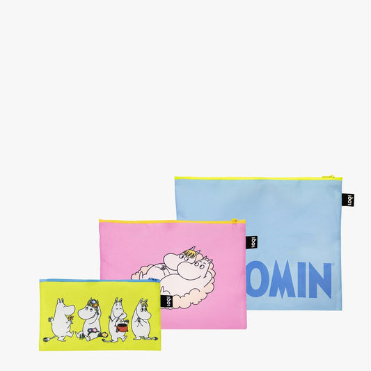LOQI - Moomin Together Recycled Zip Pockets