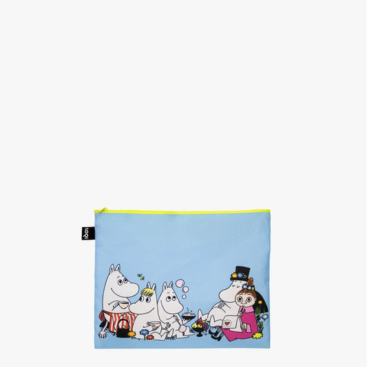 LOQI - Moomin Together Recycled Zip Pockets