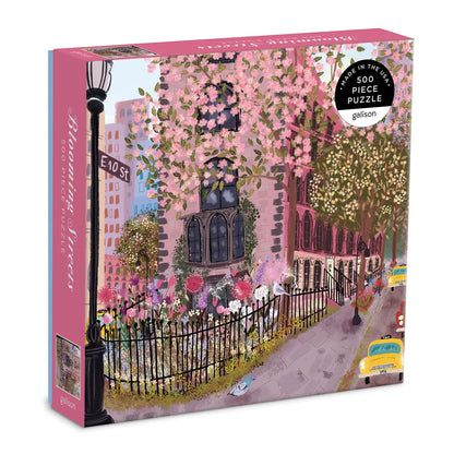Galison - 500 Piece Puzzle - Blooming Streets