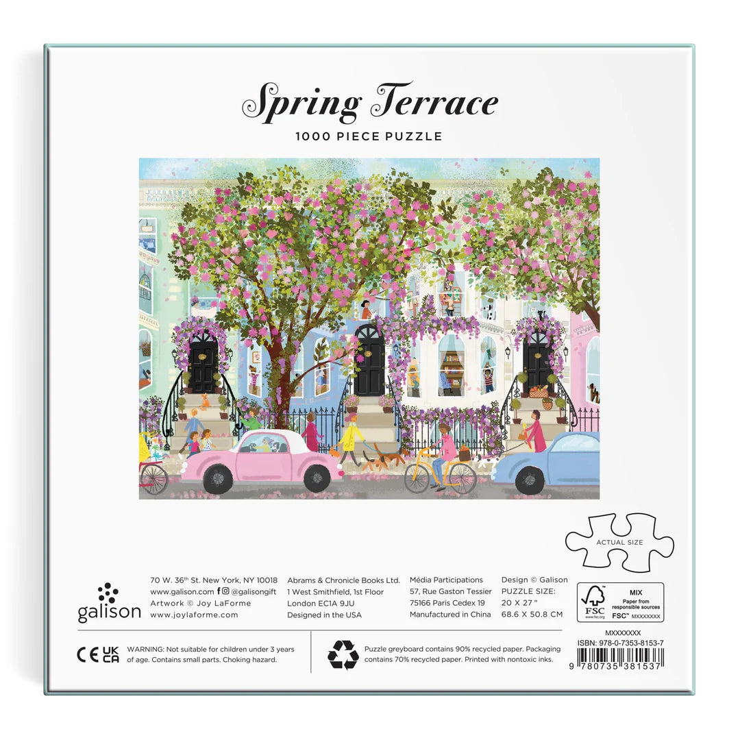 Galison - 1000 Piece Puzzle - Spring Terrace