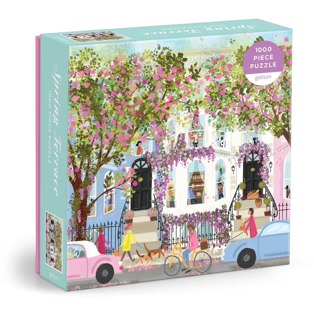 Galison - 1000 Piece Puzzle - Spring Terrace